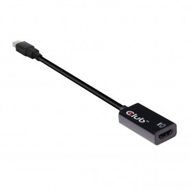 CLUB3D Mini DisplayPort 1.4 to HDMI 2.0b HDR Active Adapter (CAC-1180)