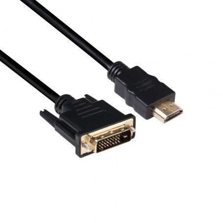 CLUB3D DVI to HDMI 1.4 Cable M/M 2m/ 6.56ft Bidirectional (CAC-1210)