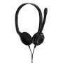 Sennheiser PC 3 CHAT Auricolare Cablato A Padiglione Ufficio Nero
