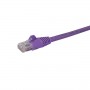 StarTech.com Cavo di Rete Viola Cat6 UTP Ethernet Gigabit RJ45 Antigroviglio - 10m (N6PATC10MPL)