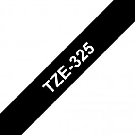 Brother TZE325 nastro per etichettatrice TZ (TZE-325) (TZE325) (TZE-325)