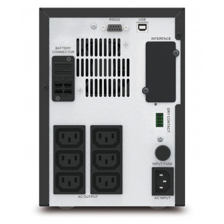 APC Easy UPS SMV A linea interattiva 750 VA 525 W 6 presa(e) AC (SMV750CAI)