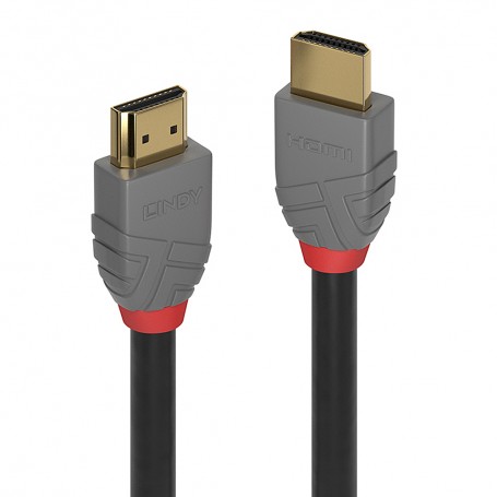Lindy 36962 cavo HDMI 1 m HDMI tipo A (Standard) Nero, Grigio (36962)
