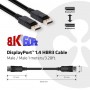 CLUB3D DisplayPort 1.4 HBR3 Cable 1m/3.28ft Male/Male 8K60Hz (CAC-2067)