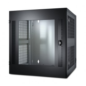 APC NetShelter WX Wall-Mount Enclosure 13U Glass Door Black Da parete Nero (AR100)