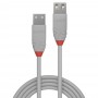 Lindy 36713 cavo USB 2 m USB 2.0 USB A Grigio (36713)