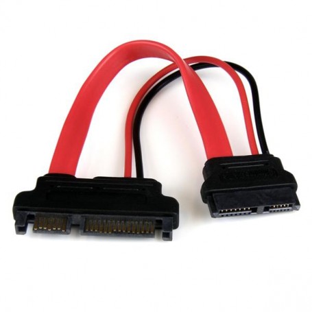 StarTech.com Adattatore slimline SATA a SATA con alimentazione 15 cm - F/M (SLSATAADAP6)