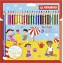 AST24 STABILO TRIO THICK CARTONE