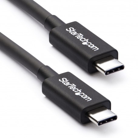 StarTech.com Cavo Thunderbolt 3 USB-C (20Gbps) da 2 m - Compatibile con Thunderbolt, USB e DisplayPort - M/M (TBLT3MM2M)