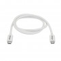 StarTech.com Cavo Thunderbolt 3 - 20Gbps - 1m - Bianco - Compatabile con Thunderbolt, USB e DisplayPort (TBLT3MM1MW)