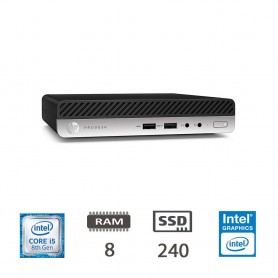 HP REGLOO 400 G4 DM I5-8400T 8GB SSD240 W10P 2Y