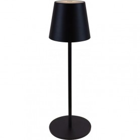 LAMPADA DA TAVOLO SENZA FILI RICARICABILE BLACK