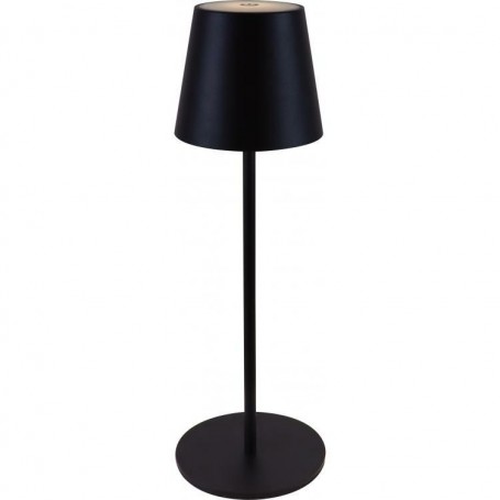 LAMPADA DA TAVOLO SENZA FILI RICARICABILE BLACK