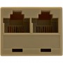 StarTech.com Cavo Adattatore sdoppiatore RJ45 2 a 1 - F/M (RJ45SPLITTER)
