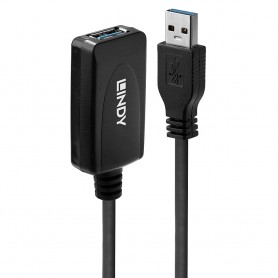 Lindy 43155 cavo USB 5 m USB 3.2 Gen 1 (3.1 Gen 1) USB A Nero (43155-LND)