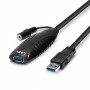 Lindy 43156 cavo USB 10 m USB 3.2 Gen 1 (3.1 Gen 1) USB A Nero (43156)