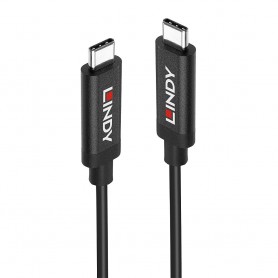 Lindy 43308 cavo USB 5 m USB 3.2 Gen 2 (3.1 Gen 2) USB C Nero (43308) (43308-LND)