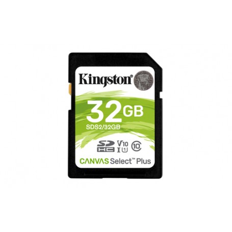 Kingston Technology Canvas Select Plus 32 GB SDHC UHS-I Classe 10 (SDS2/32GB)