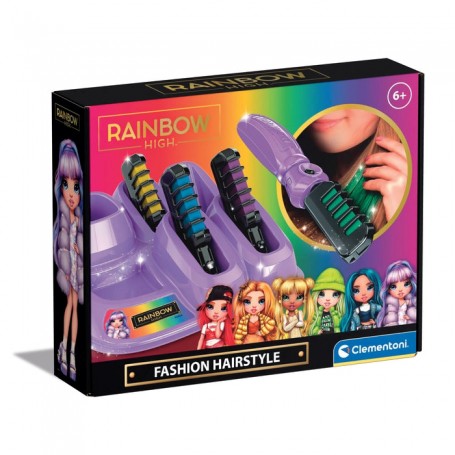 RAINBOW HAIR FASHION HAIRSTYLE (18709)