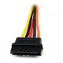StarTech.com Adattatore cavo splitter Y di alimentazione SATA tipo latch 15 cm - M/F (PYO2LSATA)