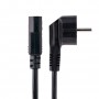 StarTech.com Cavo di alimentazione per PC da EU Schuko a C13 da 3 m, Cavo di corrente AC 250V 10A 18AWG, Cavo di ricambio con sp