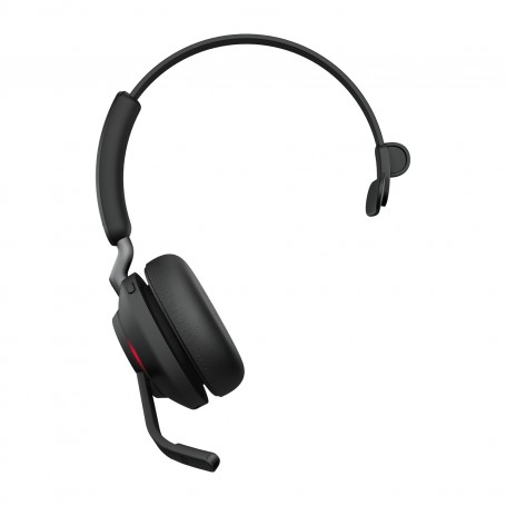 Jabra Evolve2 65, MS Mono Auricolare Wireless A Padiglione Ufficio USB tipo-C Bluetooth Nero (26599-899-899)