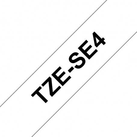 Brother TZE-SE4 nastro per etichettatrice TZ (TZESE4)