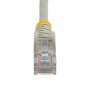 StarTech.com Cavo di Rete da 7m Grigio Cat5e Ethernet RJ45 Antigroviglio (45PAT7MGR)