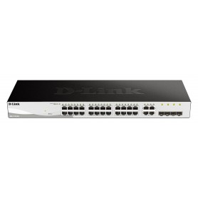 SWITCH 28 PT 10/100/1000+4 MINIG (DGS-1210-28/E)