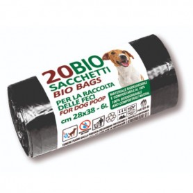 CF20 SACCHI DOG NERO 28X38