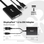 CLUB3D cac-1010 Displayport/usb DVI-I Daul link Nero, Bianco (CAC-1010)