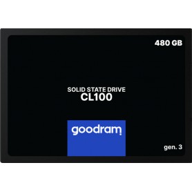 Goodram CL100 gen.3 2.5" 480 GB Serial ATA III 3D TLC NAND (SSDPR-CL100-480-G3)