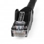 StarTech.com N6LPATCH7MBK cavo di rete Nero 7 m Cat6 U/UTP (UTP) (N6LPATCH7MBK)