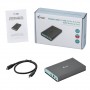 i-tec CAMYSAFEDUALM2 contenitore di unità di archiviazione Box esterno SSD Alluminio M.2 (CAMYSAFEDUALM2)