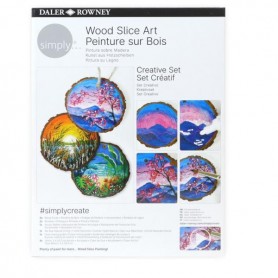 KIT  SIMPLY WOOD PAINTING