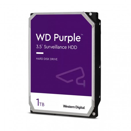 Western Digital Purple WD11PURZ disco rigido interno 1 TB 5400 Giri/min 64 MB 3.5" Serial ATA III