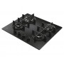 Candy Moderna CVG6BR4WTB Nero Da incasso 60 cm Gas 4 Fornello(i)