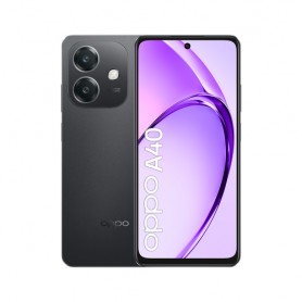 OPPO A40 Smartphone, Fotocamera AI 50MP, Selfie 5MP, Display 6.67” 90HZ LCD HD+, 5100mAh, RAM 12 GB (6+6) + ROM 128GB, IP54, [