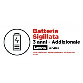 Lenovo 3Y Sealed Battery Replacement (5WS0F15923)