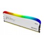 Kingston Technology FURY Beast 16GB 3200MT/s DDR4 CL16 DIMM bianco RGB SE