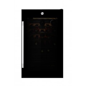 Hoover H-WINE 500 HWC 150 EELW/NF Cantinetta vino con compressore Libera installazione Nero 41 bottiglia/bottiglie