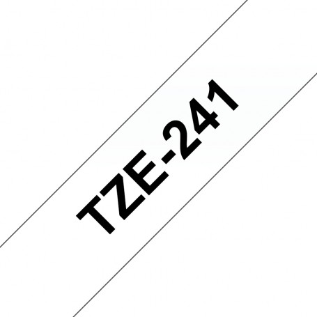 Brother TZe241 nastro per etichettatrice Nero su bianco TZe (TZE-241) (TZE241) (TZE-241)