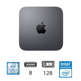 MAC MINI (2018)I3-8100/8/128M2/SG/2Y
