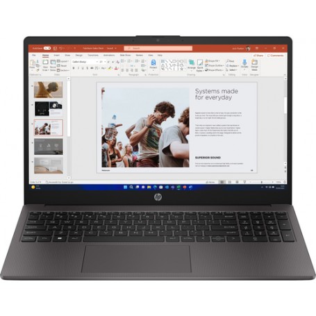 HP 250 G10 Intel® Core™ i3 i3-N305 Computer portatile 39,6 cm (15.6") Full HD 8 GB DDR4-SDRAM 512 GB SSD Wi-Fi 6 (802.11ax) W