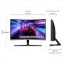 Samsung Monitor Curvo Serie S39GD da 32''