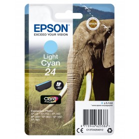 Epson Elephant Cartuccia Ciano Chiaro (C13T24254022)