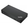 Lenovo ThinkPad Universal USB-C Smart Dock Cablato USB 3.2 Gen 1 (3.1 Gen 1) Type-A + Type-C Nero