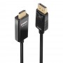 Lindy 40926 cavo e adattatore video 2 m DisplayPort HDMI tipo A (Standard) Nero