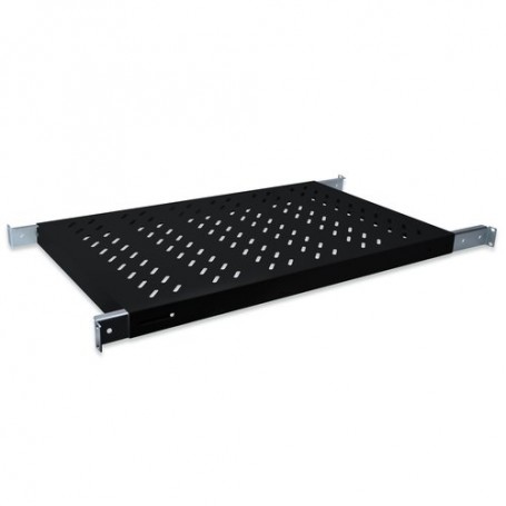 RIPIANO PROFESSIONALE DIGITUS PER ARMADIO RACK 19'' 1 UNITA' PROFONDITA' VARIABILE DA 482 MM A 44.5 MM