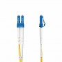 StarTech.com Cavo in fibra ottica duplex monomodale OS2 da LC a LC (UPC) da 5m, 9/125µm, 100G, Insensibile alla piegatura, Bass